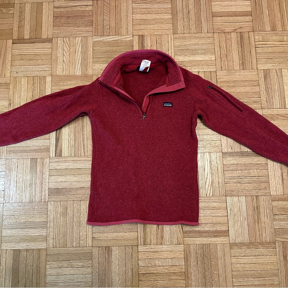 Patagonia Red Fleece Pullover XS